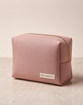 Bella Beautyx Daily Pouch — blush zippered cosmetic pouch